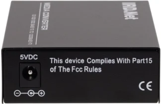 Conversor de Mídia Gigabit RJ45 para Fibra Monomodo 1310nm