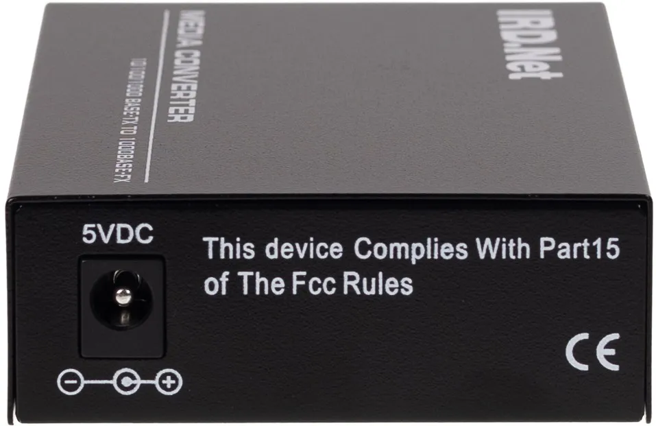 Conversor de Mídia Gigabit RJ45 para Fibra Monomodo 1310nm