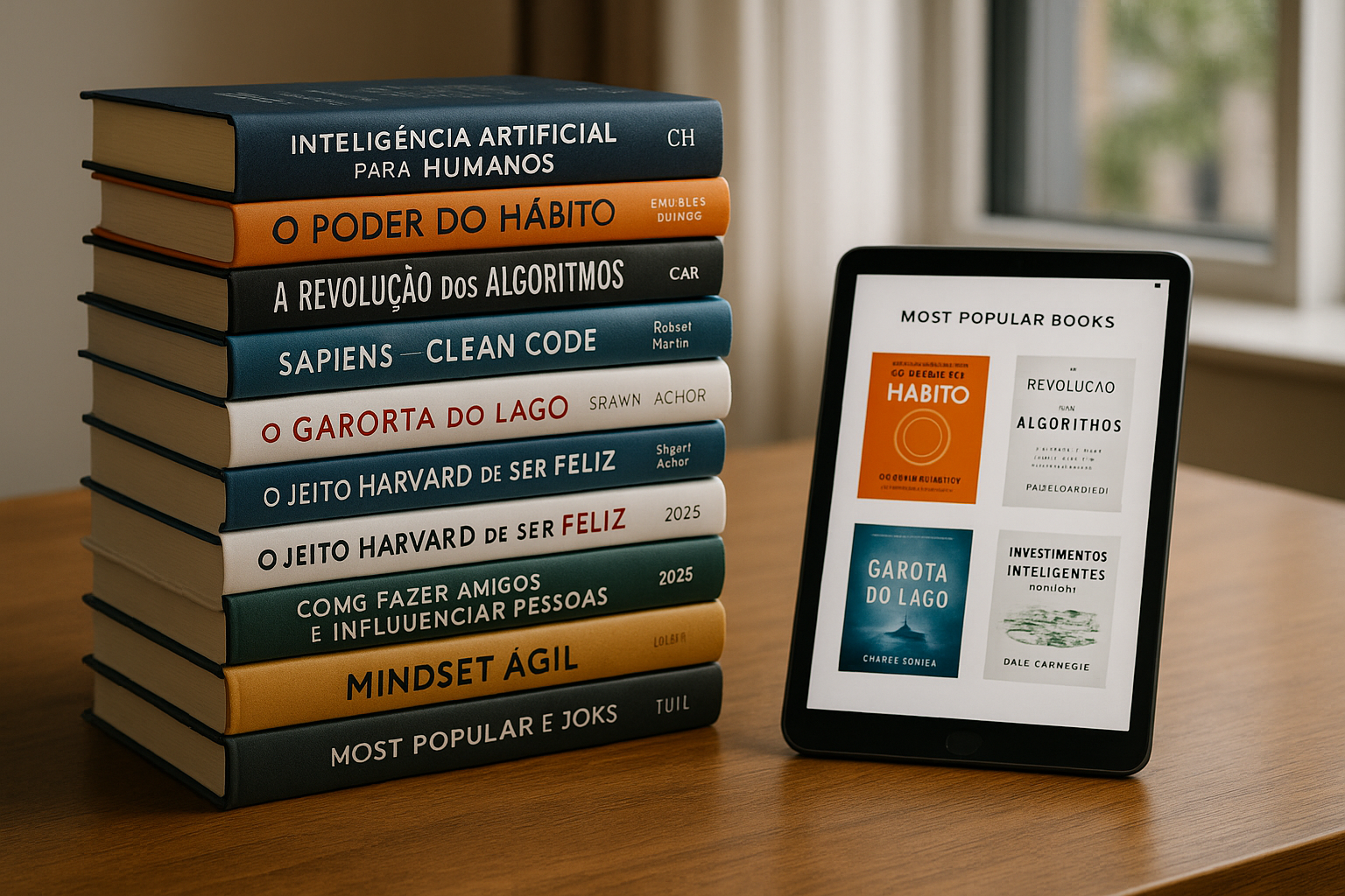 Top 10 Livros Mais Vendidos em 2025