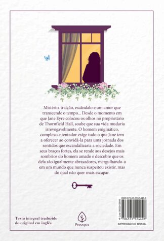 Jane Eyre Charlotte Brontë contra capa