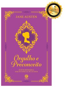 Capa Livro Orgulho e Preconceito de Jane Austen